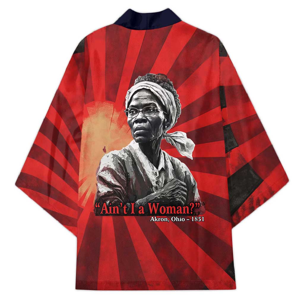 Sojourner Truth Kimono Ain’t I a Woman - Akron 1851 Speech Tribute Design - African Pride
