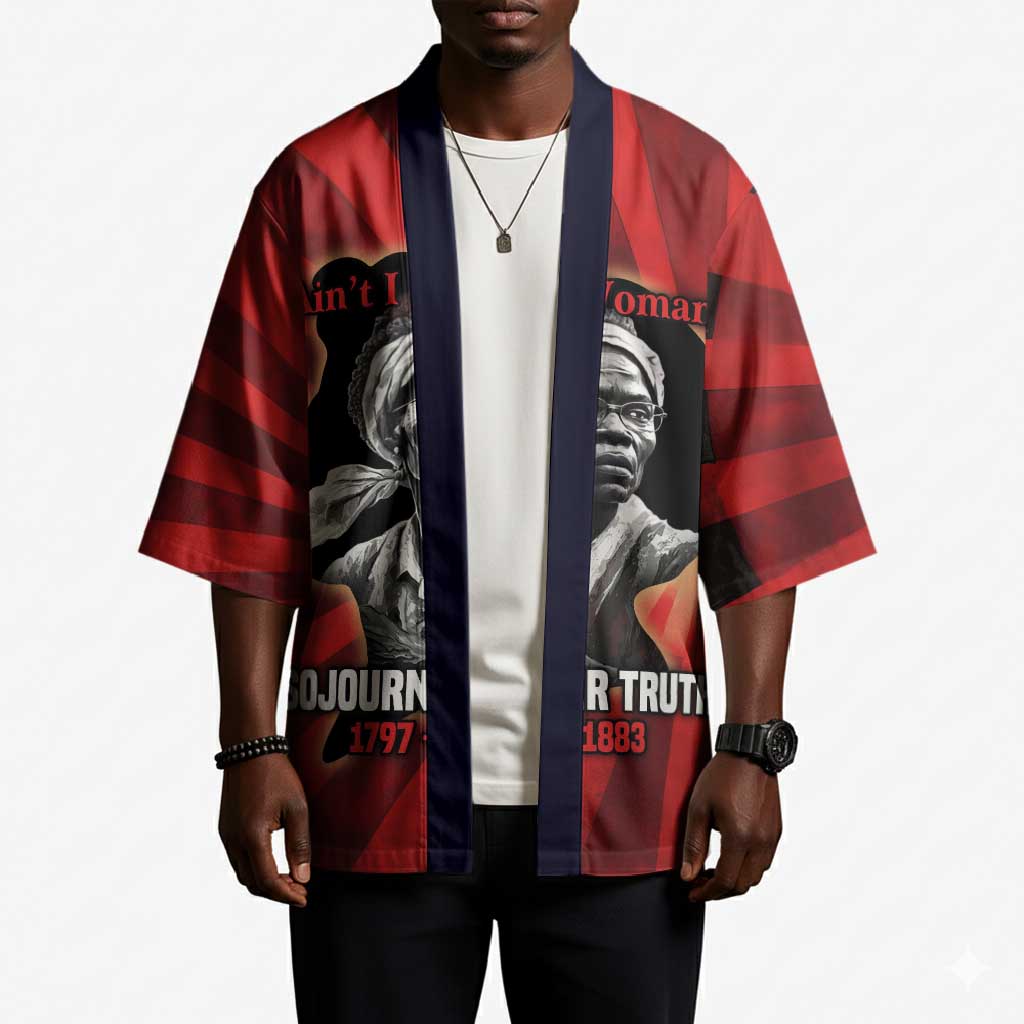 Sojourner Truth Kimono Ain’t I a Woman - Akron 1851 Speech Tribute Design - African Pride
