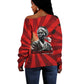 Sojourner Truth Off Shoulder Sweater Ain’t I a Woman - Akron 1851 Speech Tribute Design - African Pride