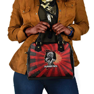 Sojourner Truth Shoulder Handbag Ain’t I a Woman - Akron 1851 Speech Tribute Design - African Pride