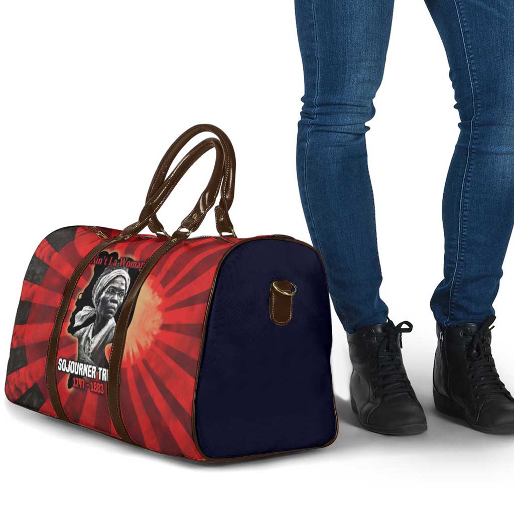 Sojourner Truth Travel Bag Ain’t I a Woman - Akron 1851 Speech Tribute Design - African Pride