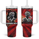 Sojourner Truth Tumbler With Handle Ain’t I a Woman - Akron 1851 Speech Tribute Design - African Pride