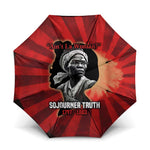 Sojourner Truth Umbrella Ain’t I a Woman - Akron 1851 Speech Tribute Design - African Pride