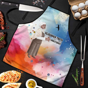 Sojourner Truth Apron I Sell the Shadow - Abolitionist Legacy Watercolor Design - African Pride