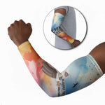 Sojourner Truth Arm Sleeves I Sell the Shadow - Abolitionist Legacy Watercolor Design - African Pride
