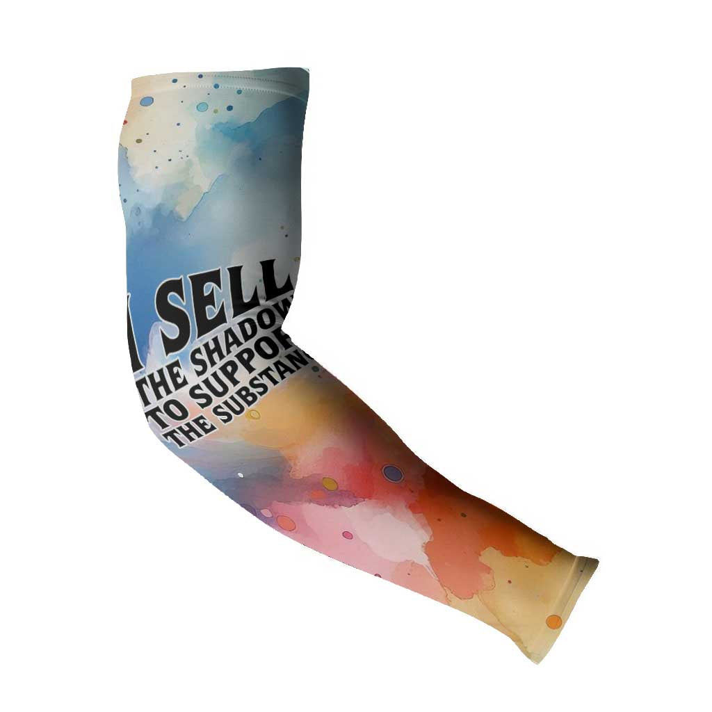 Sojourner Truth Arm Sleeves I Sell the Shadow - Abolitionist Legacy Watercolor Design - African Pride