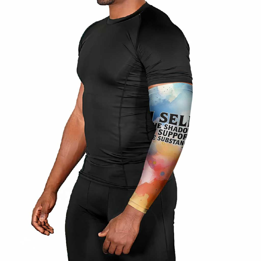 Sojourner Truth Arm Sleeves I Sell the Shadow - Abolitionist Legacy Watercolor Design - African Pride