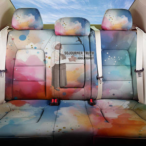 Sojourner Truth Back Car Seat Cover I Sell the Shadow - Abolitionist Legacy Watercolor Design - African Pride