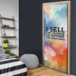 Sojourner Truth Door Cover I Sell the Shadow - Abolitionist Legacy Watercolor Design - African Pride