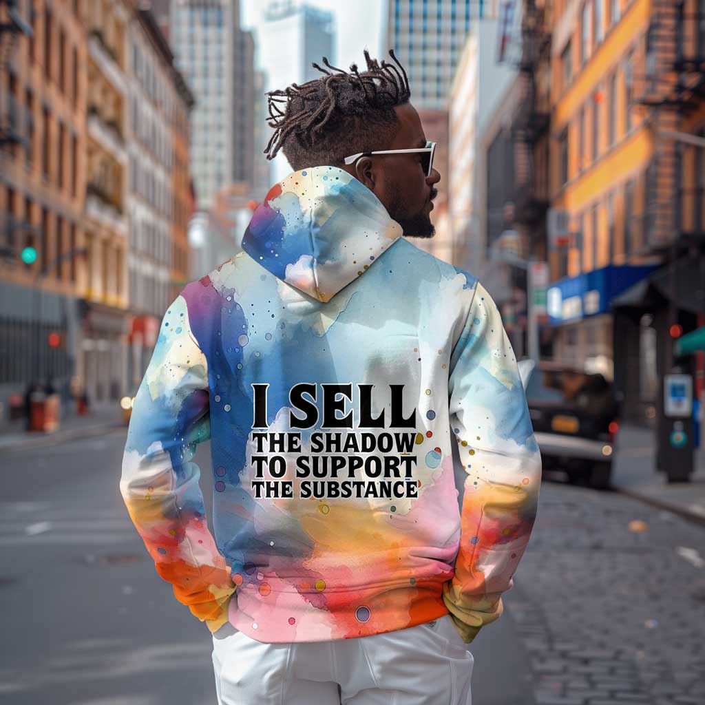 Sojourner Truth Hoodie I Sell the Shadow - Abolitionist Legacy Watercolor Design - African Pride