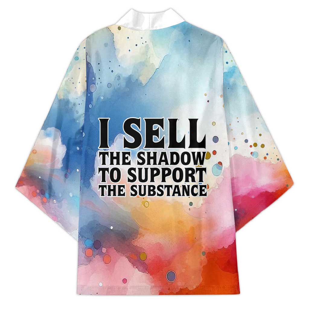 Sojourner Truth Kimono I Sell the Shadow - Abolitionist Legacy Watercolor Design - African Pride