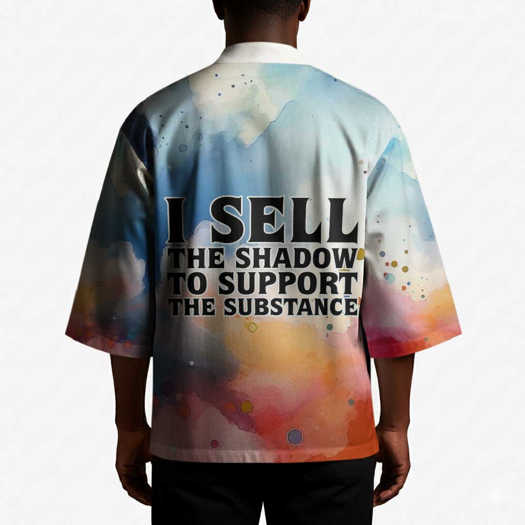 Sojourner Truth Kimono I Sell the Shadow - Abolitionist Legacy Watercolor Design - African Pride