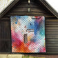 Sojourner Truth Quilt I Sell the Shadow - Abolitionist Legacy Watercolor Design - African Pride