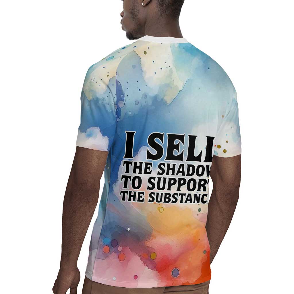 Sojourner Truth Rugby Jersey I Sell the Shadow - Abolitionist Legacy Watercolor Design TS04