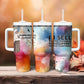 Sojourner Truth Tumbler With Handle I Sell the Shadow - Abolitionist Legacy Watercolor Design - African Pride