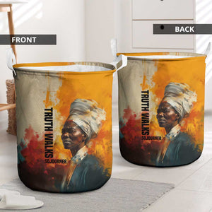 Sojourner Truth Laundry Basket Truth Walks - Bold Portrait and Empowerment Design - African Pride