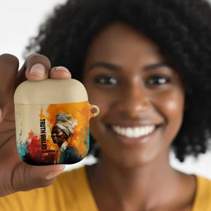 Sojourner Truth AirPods Case Truth Walks - Bold Portrait and Empowerment Design - African Pride