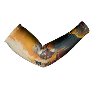 Sojourner Truth Arm Sleeves Truth Walks - Bold Portrait and Empowerment Design - African Pride