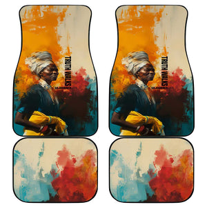 Sojourner Truth Car Mats Truth Walks - Bold Portrait and Empowerment Design - African Pride