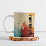 Sojourner Truth Ceramic Mug Truth Walks - Bold Portrait and Empowerment Design - African Pride