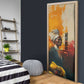 Sojourner Truth Door Cover Truth Walks - Bold Portrait and Empowerment Design - African Pride