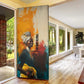 Sojourner Truth Door Cover Truth Walks - Bold Portrait and Empowerment Design - African Pride