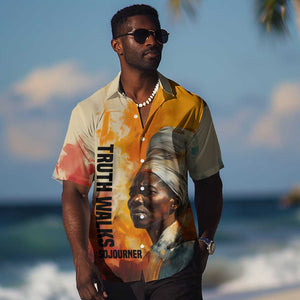 Sojourner Truth Hawaiian Shirt Truth Walks - Bold Portrait and Empowerment Design TS04