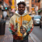 Sojourner Truth Hoodie Truth Walks - Bold Portrait and Empowerment Design - African Pride