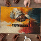 Sojourner Truth Puzzle Truth Walks - Bold Portrait and Empowerment Design - African Pride