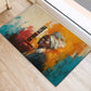 Sojourner Truth Rubber Doormat Truth Walks - Bold Portrait and Empowerment Design - African Pride