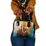 Sojourner Truth Shoulder Handbag Truth Walks - Bold Portrait and Empowerment Design - African Pride