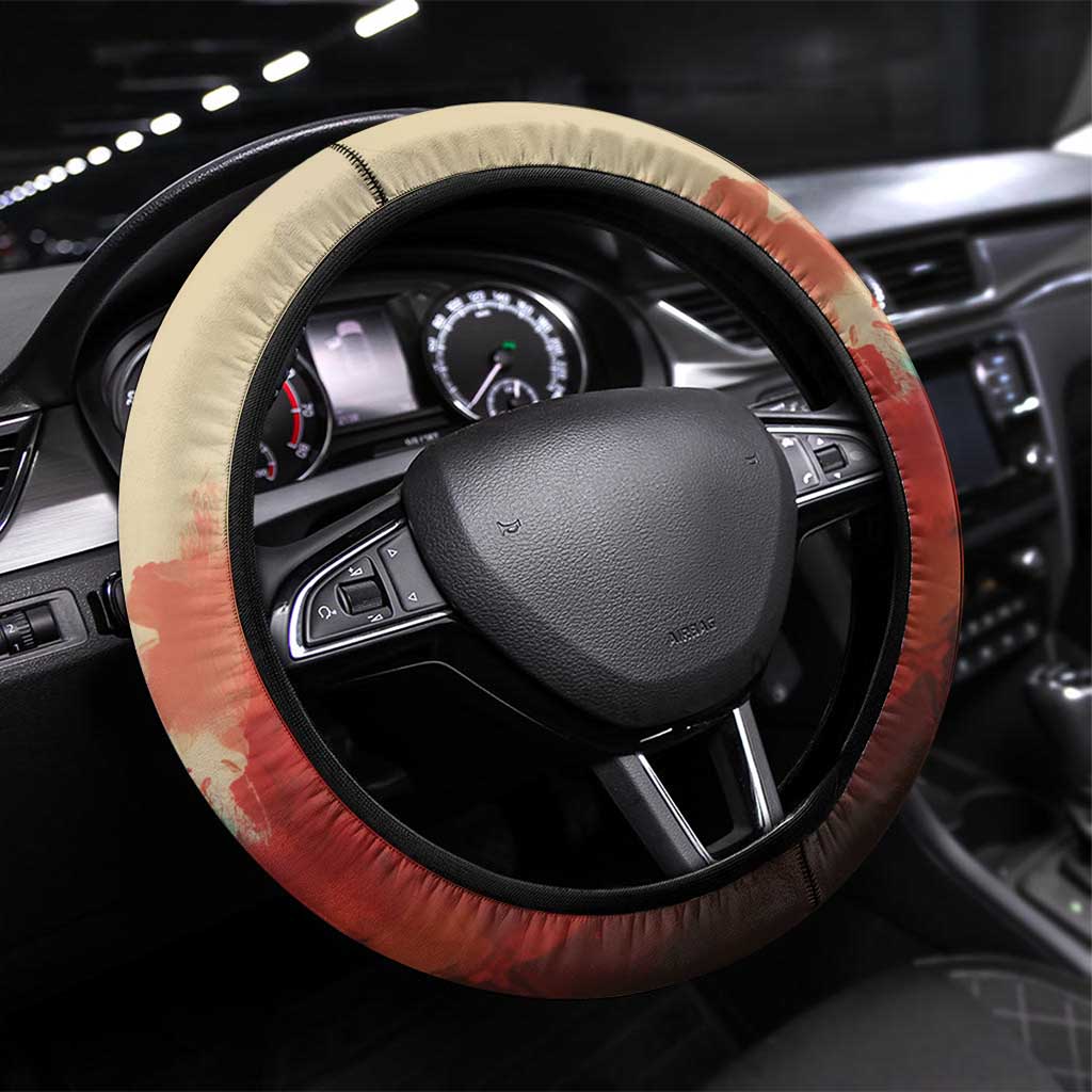 Sojourner Truth Steering Wheel Cover Truth Walks - Bold Portrait and Empowerment Design - African Pride