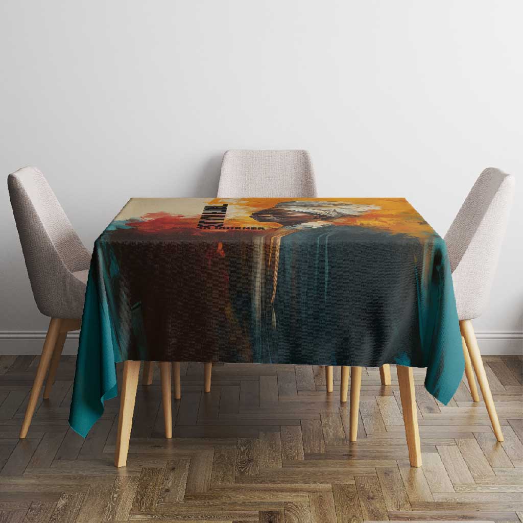 Sojourner Truth Tablecloth Truth Walks - Bold Portrait and Empowerment Design - African Pride