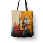 Sojourner Truth Tote Bag Truth Walks - Bold Portrait and Empowerment Design - African Pride