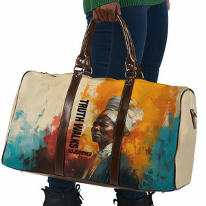 Sojourner Truth Travel Bag Truth Walks - Bold Portrait and Empowerment Design - African Pride
