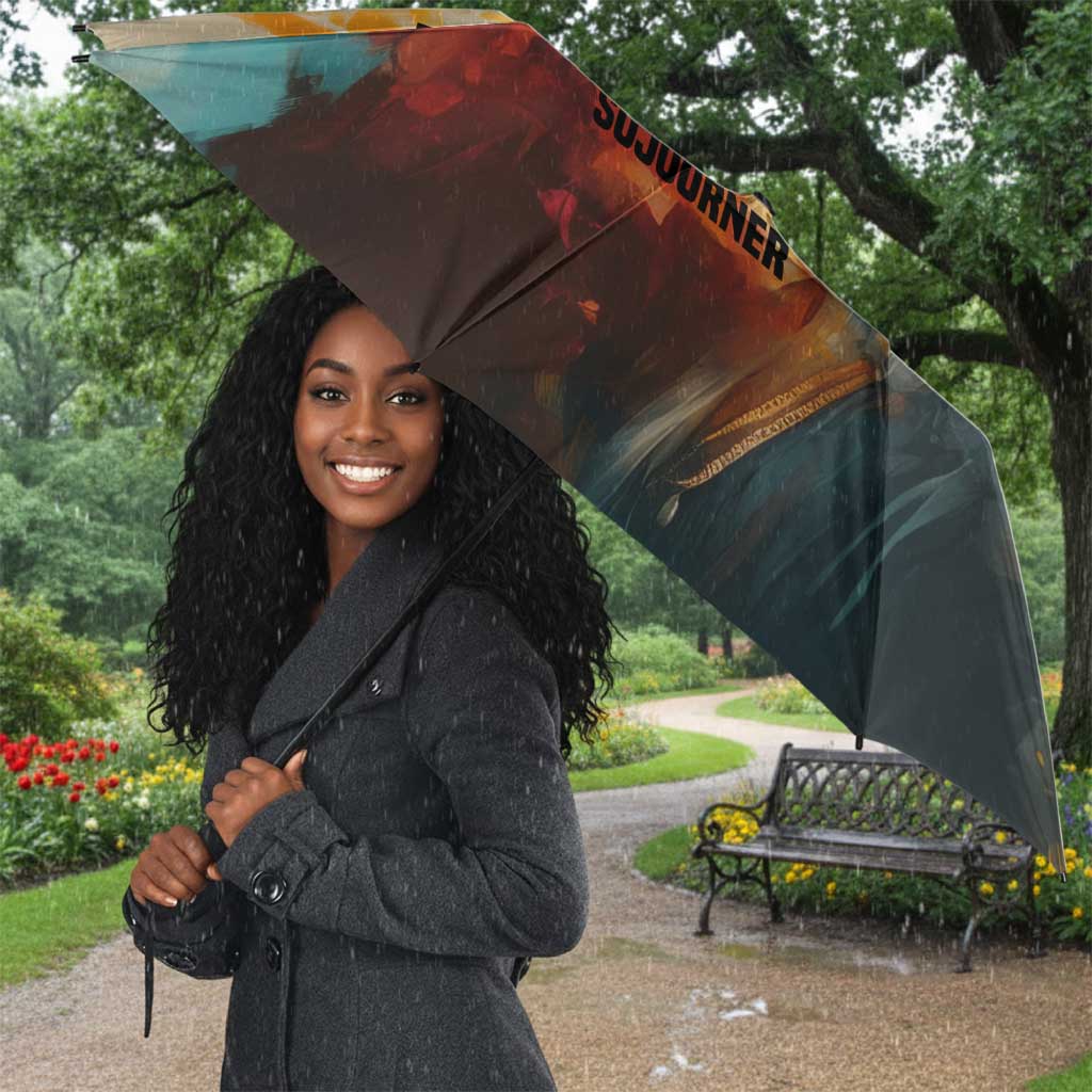Sojourner Truth Umbrella Truth Walks - Bold Portrait and Empowerment Design - African Pride