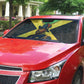 Marcus Garvey Auto Sun Shade Jamaican Flag Theme African Fist Civil Rights Symbol Pan African Tribute Design - African Pride