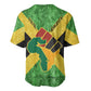 Marcus Garvey Baseball Jersey Jamaican Flag Theme African Fist Civil Rights Symbol Pan African Tribute Design TS04