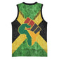 Marcus Garvey Basketball Jersey Jamaican Flag Theme African Fist Civil Rights Symbol Pan African Tribute Design - African Pride