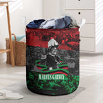 Marcus Garvey Laundry Basket Collage Design Progress Is the Attraction Quote Pan African Movement Tribute - African Pride