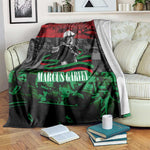 Marcus Garvey Blanket Collage Design Progress Is the Attraction Quote Pan African Movement Tribute - African Pride