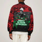 Marcus Garvey Bomber Jacket Collage Design Progress Is the Attraction Quote Pan African Movement Tribute - African Pride