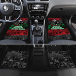 Marcus Garvey Car Mats Collage Design Progress Is the Attraction Quote Pan African Movement Tribute - African Pride