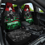 Marcus Garvey Car Seat Cover Collage Design Progress Is the Attraction Quote Pan African Movement Tribute - African Pride