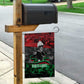 Marcus Garvey Garden Flag Collage Design Progress Is the Attraction Quote Pan African Movement Tribute - African Pride