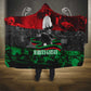 Marcus Garvey Hooded Blanket Collage Design Progress Is the Attraction Quote Pan African Movement Tribute - African Pride