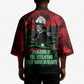Marcus Garvey Kimono Collage Design Progress Is the Attraction Quote Pan African Movement Tribute - African Pride