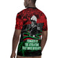 Marcus Garvey Rugby Jersey Collage Design Progress Is the Attraction Quote Pan African Movement Tribute TS04