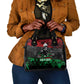 Marcus Garvey Shoulder Handbag Collage Design Progress Is the Attraction Quote Pan African Movement Tribute - African Pride