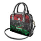 Marcus Garvey Shoulder Handbag Collage Design Progress Is the Attraction Quote Pan African Movement Tribute - African Pride